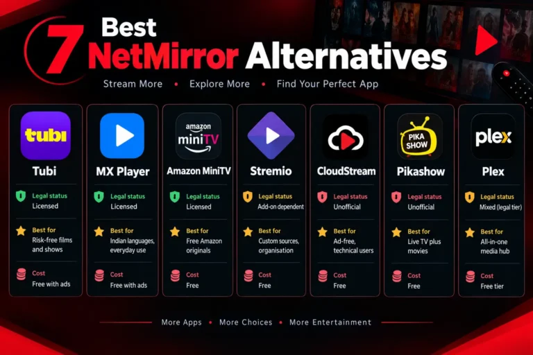 NetMirror Alternatives