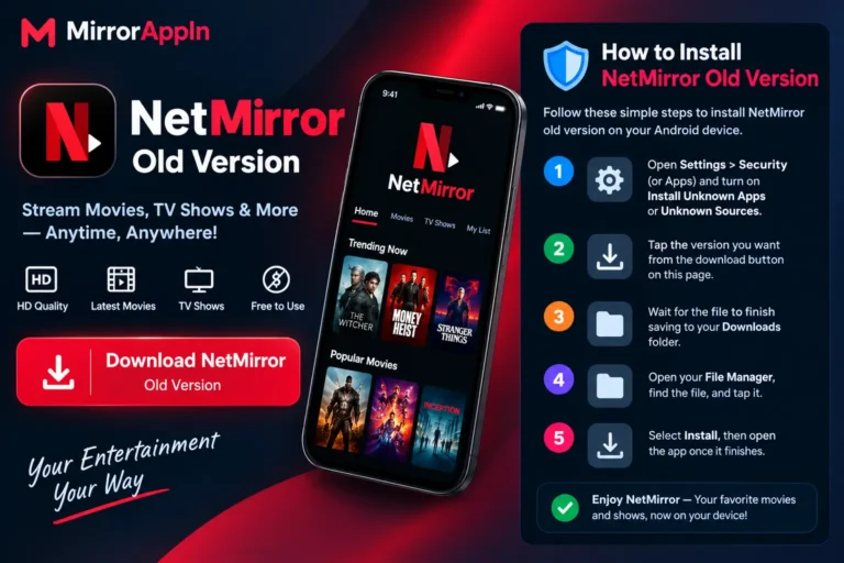 Netmirror old version